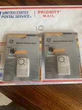 LOT OF 2 NEW Magnetic Window Alarm General Electric