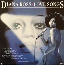 DIANA ROSS - Love Songs (LP) (EX/VG)