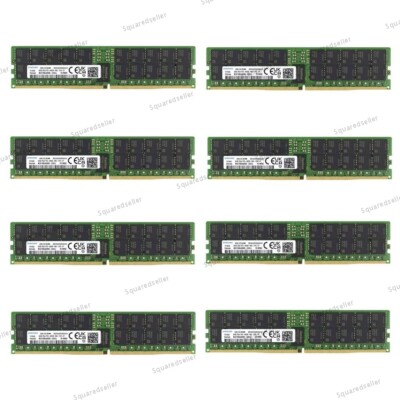 Samsung ( 8 x 64GB ) 512GB 4800MHz REG ECC DDR5 EC8 RDIMM PC5