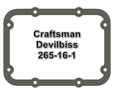 USA COMPRESSOR BASE GASKET FITS 265-16-1 CRAFTSMAN DEVILBISS PORTER CABLE DECKER