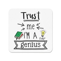 Trust Me I'm A Genius KüHlschrankmagnet Lustiger Witz Favorit Best Toll Clever