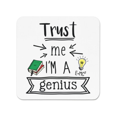 Trust Me I'm A Genius Kühlschrankmagnet lustiger Witz Favorit Best Awesome Clever