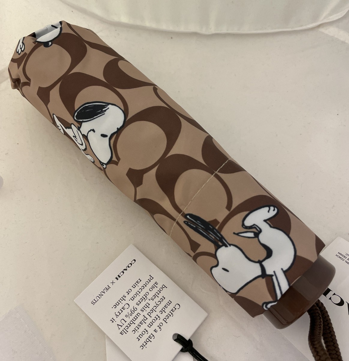 【COACH X PEANUTS】UVプロテクション アンブレラ スヌーピー s-l1200.jpg