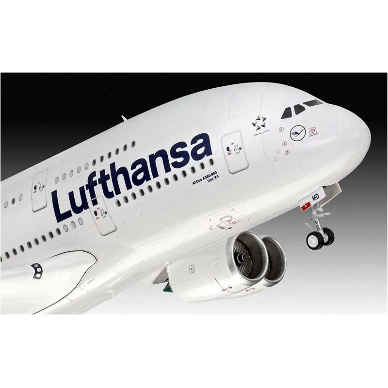 Airbus A380-800 Lufthansa 1:144 Aeromodello in kit Revell 03872 - Immagine 2 di 4