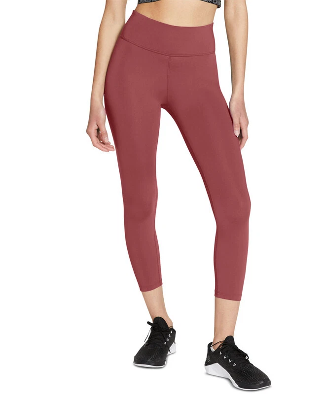 Nike Women's One Plus Size Cropped Leggings (Canyon Rust, 2X)