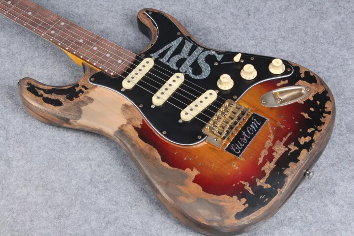 ★Custom HardRelic Sunburst Stratocaster★ ☆Custom HardRelic Sunburst Stratocaster Custom HardRelic