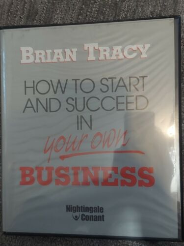 NEW  How to Start and Succeed in Your own Business Brian Tracy-  MP3 & CASSETTES - Afbeelding 1 van 1