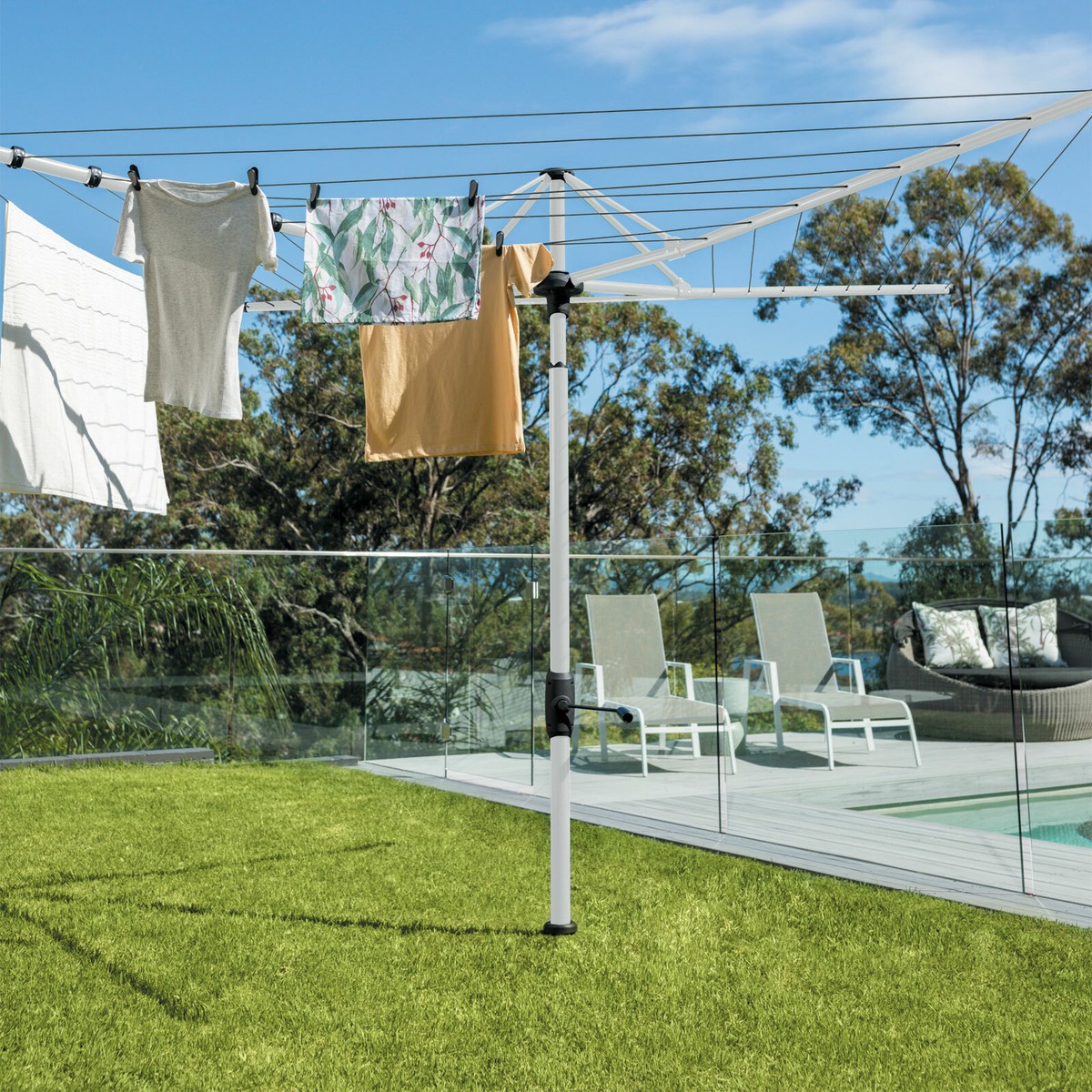 Hills Hoist Best Whirly Washing Line Good Housekeeping Best Rotary