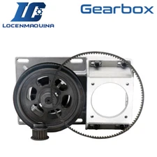 CNC 5:1 Gear Box 1.25m 1.5m Helical Spur Gear Suitable for NEMA34 Motors