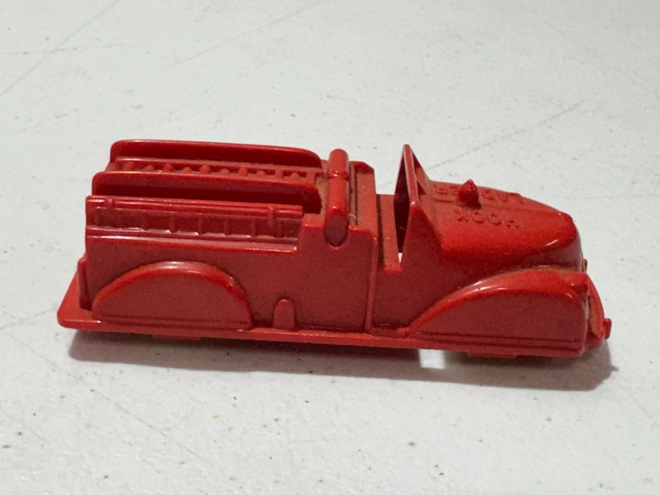 ВИНТАЖНЫЙ RENWAL #146 ПОЖАРНАЯ МАШИНА КРЮК ЛЕСТНИЦА КРАСНЫЙ ПЛАСТИКОВЫЙ ИГРУШЕЧНЫЙ АВТОМОБИЛЬ 1950-Х - Изображение 2 из 4