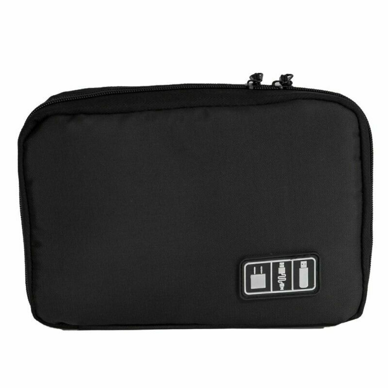 Travel Electronic Accessories Cable Organizer Bag USB Charger Storage Case Pouch