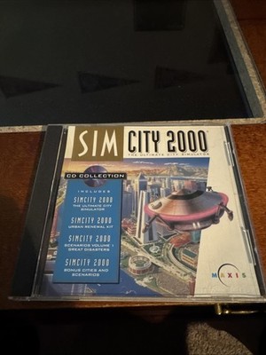 Sim City 2000 - The Ultimate City Simulator Special Edition Maxis (PC)