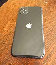Apple iPhone 11 128GB Black Smartphone Cracked Screen