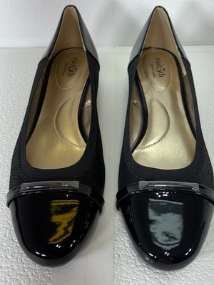 east 5th Women's Black Memory Foam Ballet Flats Size 10 S-143