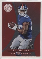 2012 Totally Certified Platinum Red Victor Cruz #57 0d2