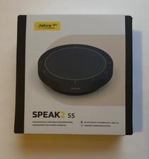 Jabra Speak2 55 UC Dark Grey Portable Speaker, Dark Grey / Black