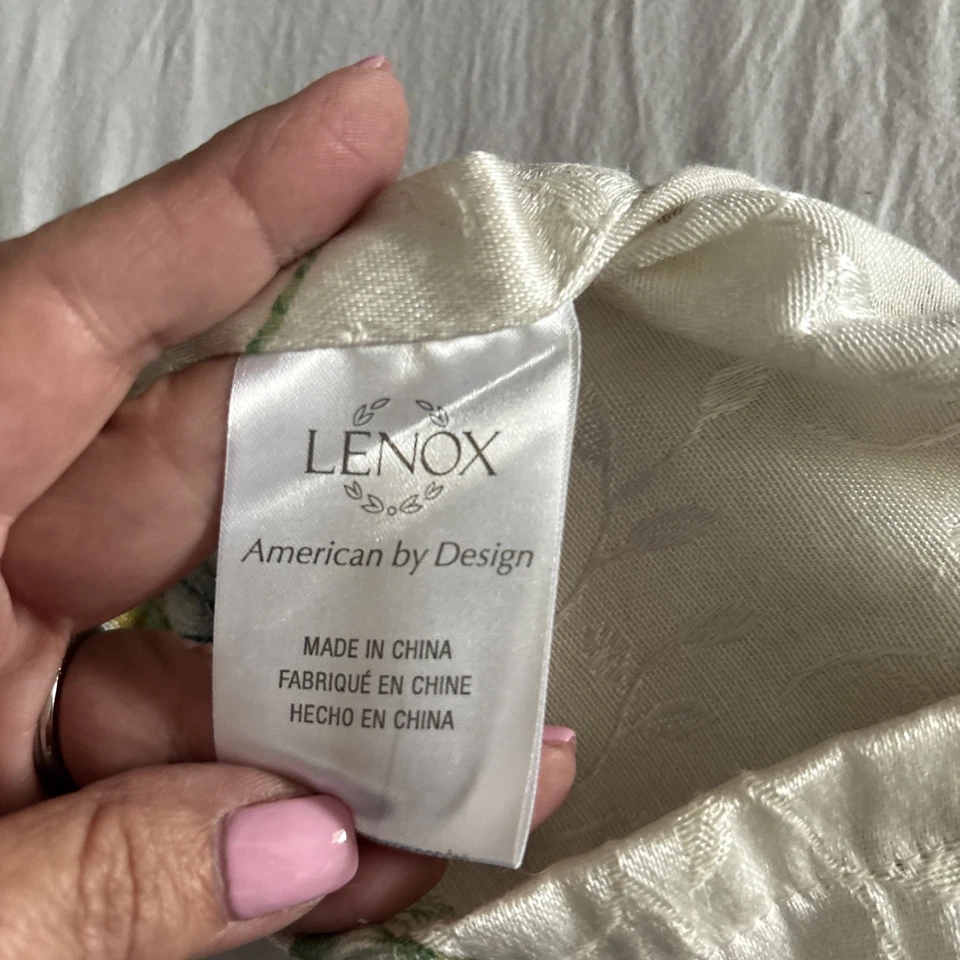 Занавеска для душа Lenox ткань «Бабочка луг» 69 x 70 дюймов коттеджкор Y2K цветочный узор - Изображение 3 из 3