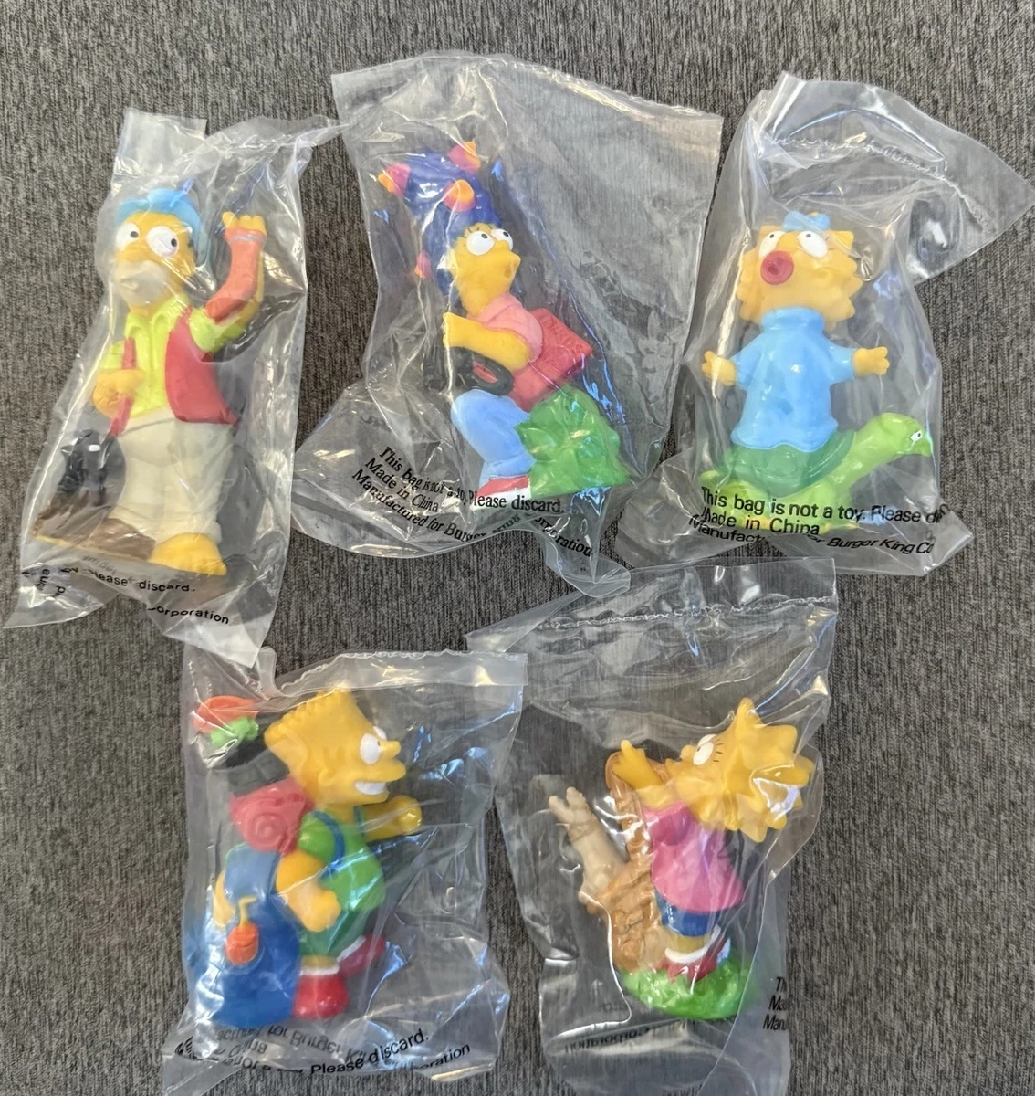 Las mejores ofertas en 3-4 años los Simpsons Burger King Juguetes
