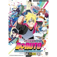 Boruto: Naruto Next Generations Complete Collector Boxset 1-293 Anime DVD