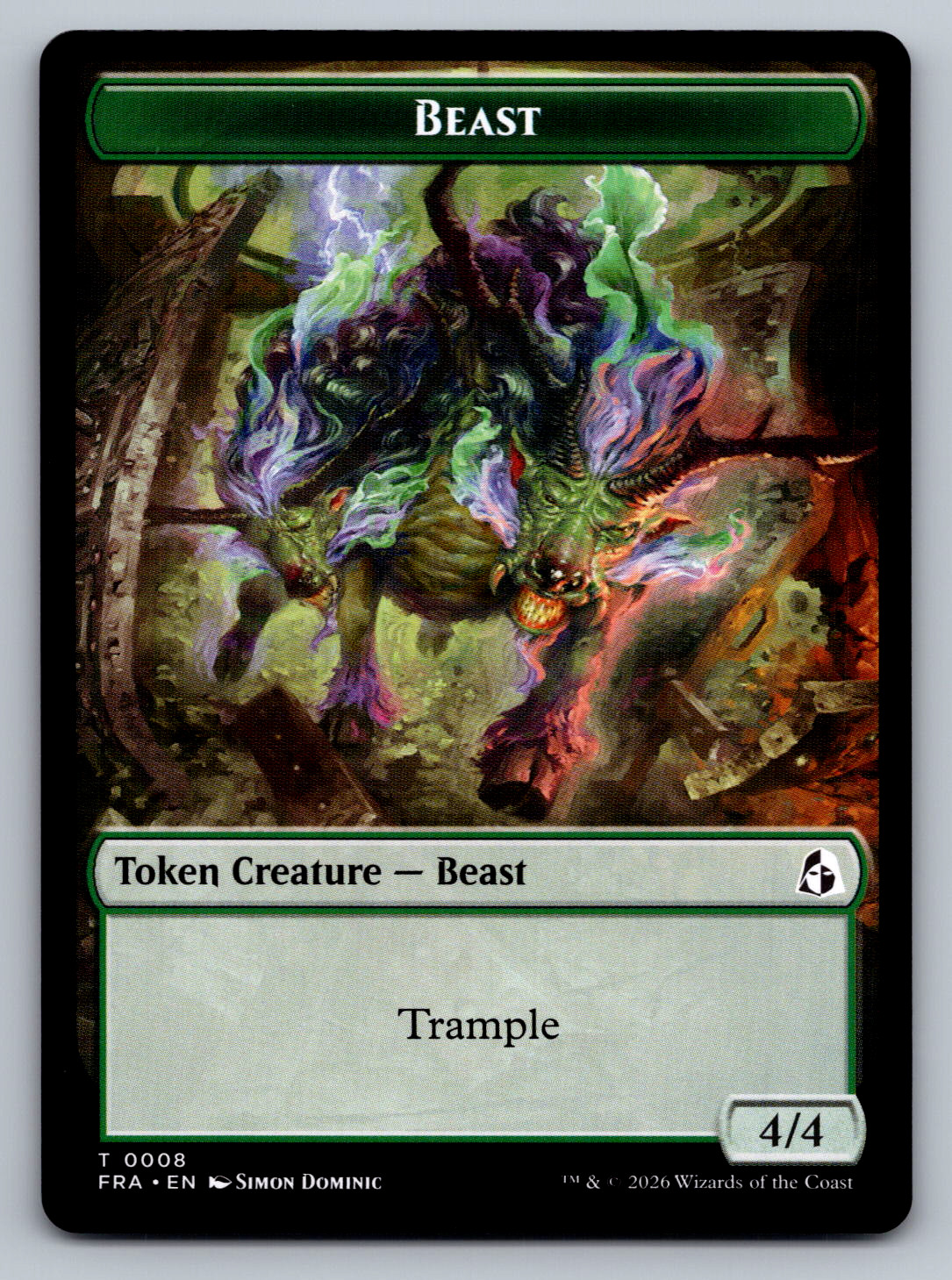 Beast T 0008 / Forest Tentacle T 0009 Reality Fracture Regular