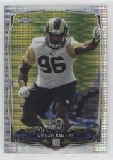 2014 Topps Chrome Pulsar Refractor Michael Sam #174 7l6