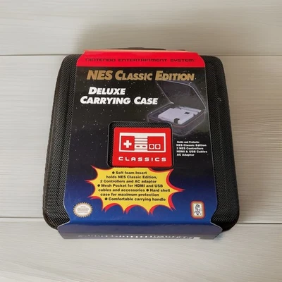 - NES Classic Edition / Deluxe Carrying Case NINTENDO 2016 Neuf - Photo 1/4