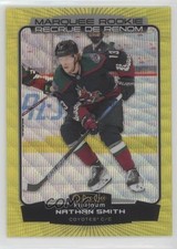 2022-23 O-Pee-Chee Platinum Marquee Rookies Yellow Surge Nathan Smith #215 2vh