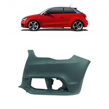Stoßstange vorne links grundiert für Audi A1 (8X1, 8XK) ab 2010 mit SRA