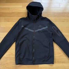 Nike Sportswear Tech Fleece Full Zip Hoodie Mens size S Black CU4489-010