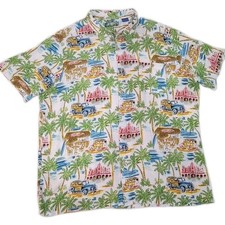 Campia Hawaiian Aloha Shirt Mens XXL Rayon Tr...