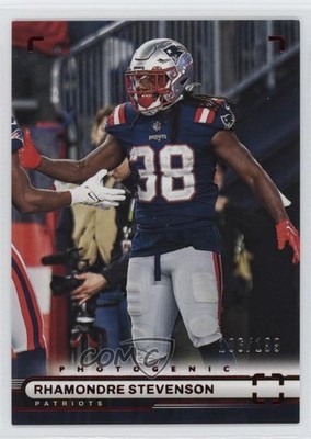 2022 Panini Chronicles Photogenic Red 106/199 Rhamondre Stevenson #PH-5 3hd