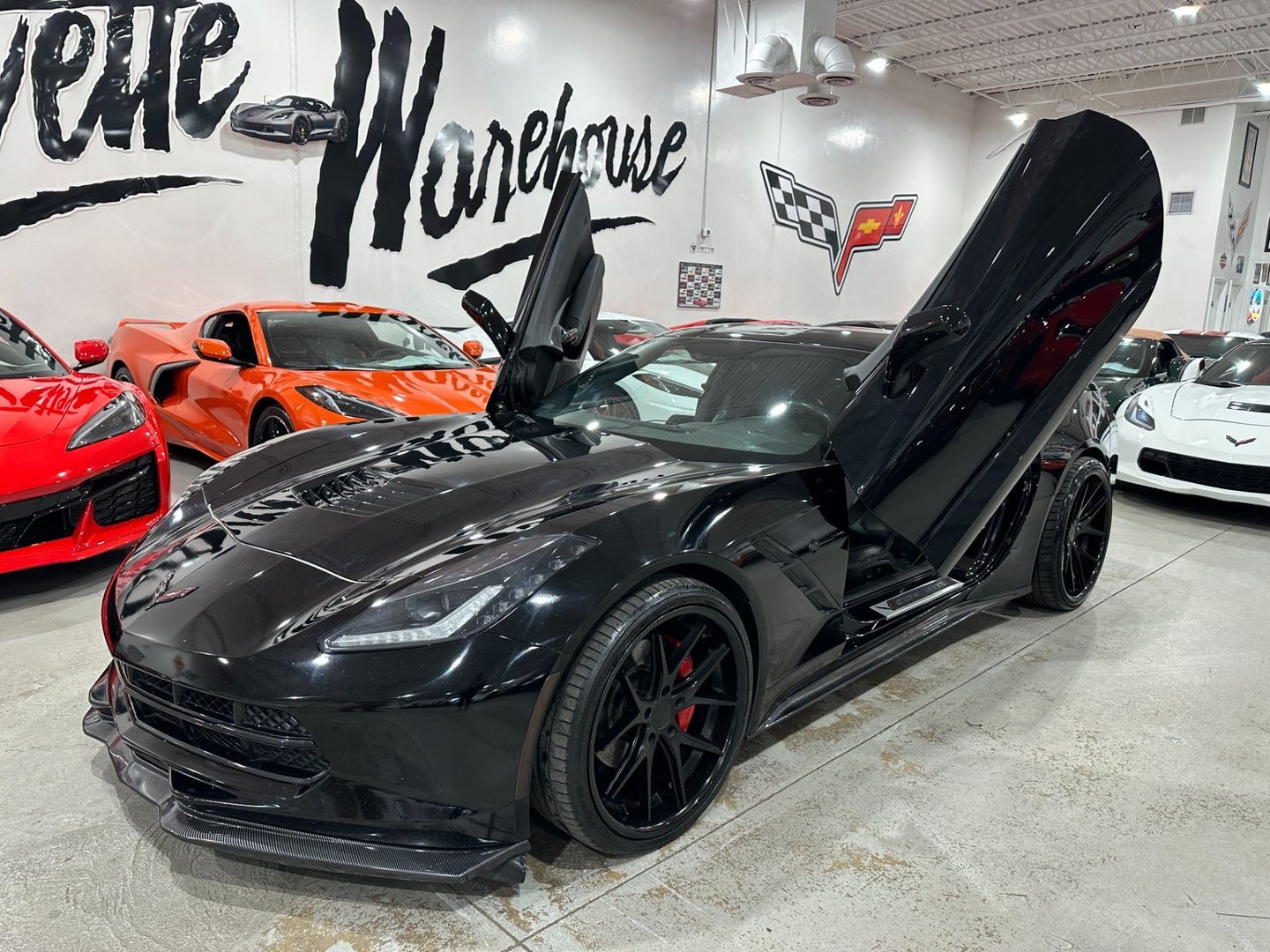 2017 [GBA] Black Chevrolet Corvette   | C7 Corvette Photo 5