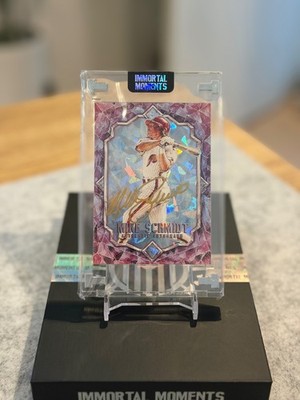 Spector Sports Immortal National Gems Mike Schmidt Cosmic Gem Prism Auto
