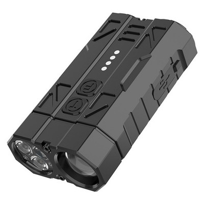 Aluminum Alloy High-  Multi-Function Flashlight Portable Dual  4 LED9747