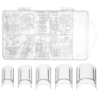 100 Pcs Tips Nägel Kurz Fingernägel Ovale Nagelspitzen Nagelzubehör