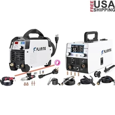 155A MIG Welder Plasma Cutter IGBT Inverter Gasless Stick Lift TIG Welding New