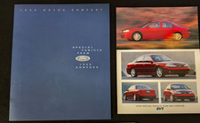 New Original 1998 Ford Contour Svt 22-pg. Sales Brochure Svt Contour Spec Card New Original 1998 Ford Contour Svt 22-pg. Sales Brochure Svt Contour Spec Card