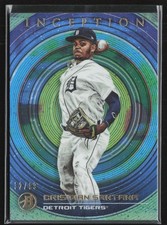 Cristian Santana 2022 Bowman Inception Blue /99 #46 Detroit Tigers
