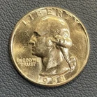 1958 P Washington Quarter - Brilliant Uncirculated - 90% Silver