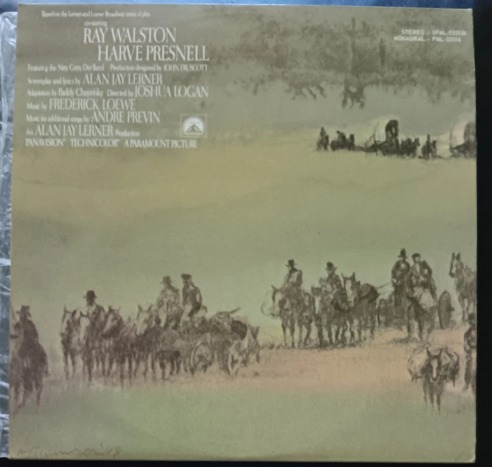 Various, Clint Eastwood ‎– Paint Your Wagon - LP record and gatefold cover VG+ - Image 2 of 4