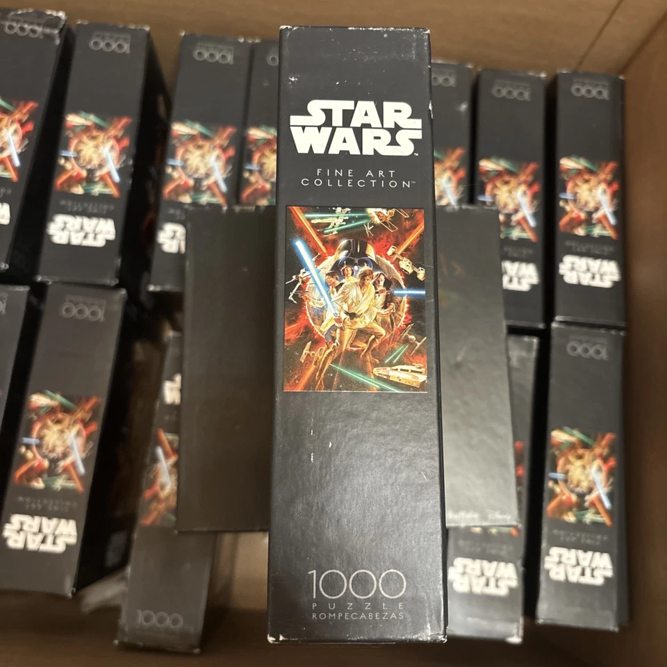 Buffalo Games Star Wars Bellas Artes Colección Luke 1000 Puzzle Disney Nuevo Precintado Foto 2 de 4