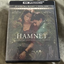 Hamnet 4k. Extra Bluray Digital Code Slipcover Not Included. Hamnet 4k. Extra Bluray Digital Code Slipcover Not Included.