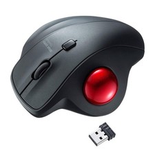 Wireless Trackball Mouse Ergonomic 2.4G Optical Vertical Rollerball Adjustable