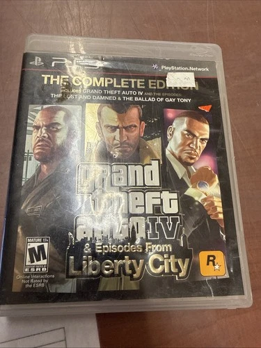 Grand Theft Auto IV -- Complete Edition (Sony PlayStation 3, 2008)