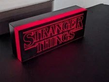 PALADONE Stranger Things LED Light Box 12"X5" Battery & Power Supply not include