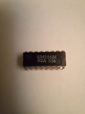 CD4556BE Dual Binary-to-1-of-4 Decoder / Demultiplexer DIP-16   4556 CMOS IC