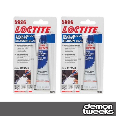 2 x Loctite 5926 Silikondichtung Dichtstoff, 40 ml (Metall, Kunststoff & lackierte Teile)
