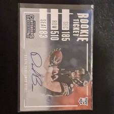 Daniel Braverman 2016 Panini Contenders #283 Chicago Bears Rookie Auto NFL
