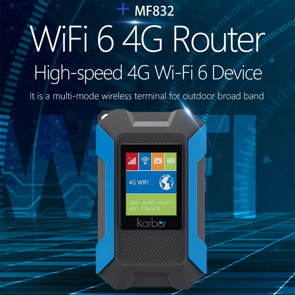 Kabol 4GMiFi Router Mobile Esim to Sim Physical Card Three Proof Appearance WiFi - Image 2 of 4