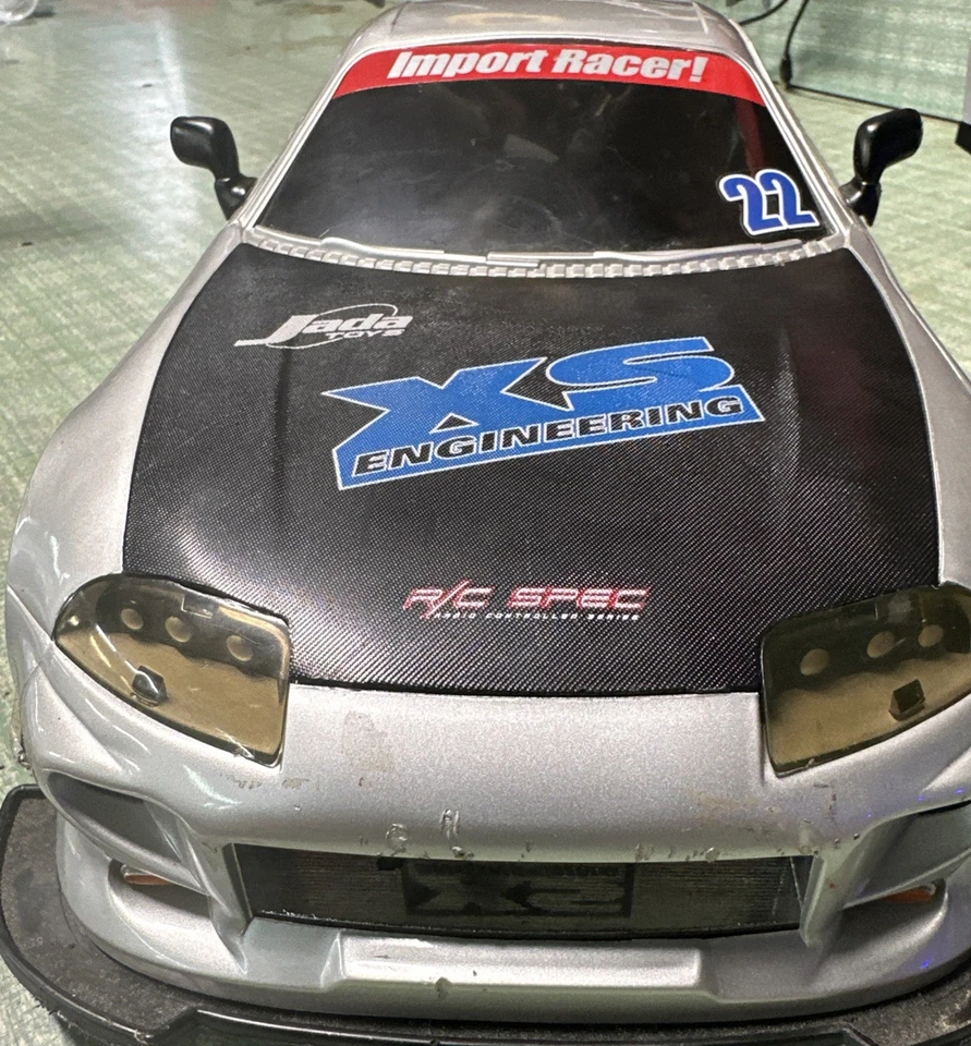 JADA TOYS 1:10 TOYOTA SUPRA  R/C CAR IMPORT TUNER JDM  - Image 2 of 4